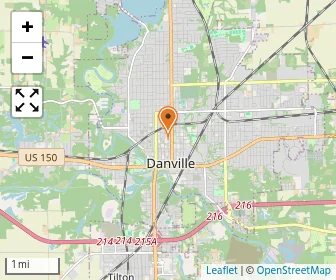 Map of Danville Christian Academy