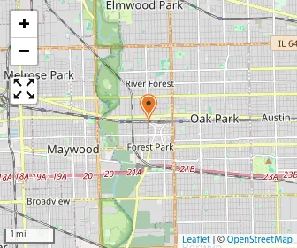 Map of Forest Park Montessori