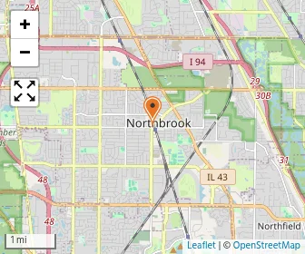 Map of Keshet Day School