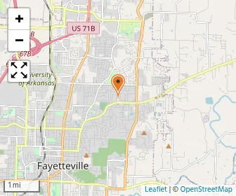 Map of Fayetteville Christian School