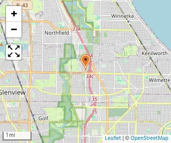 Map of Loyola Academy