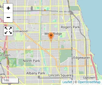 Map of Lubavitch Girls High School
