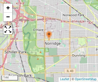 Map of Norridge Park District's Preschool