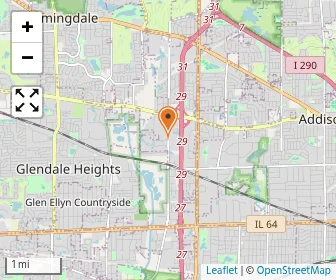 Map of Innovations Academy Therapeutic Day School