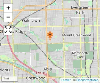 Map of Oak Lawn Montessori School