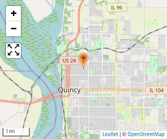Map of Quincy Area Christian School Association