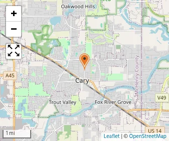 Map of Ss Peter & Paul School