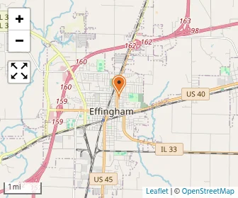 Map of St. Anthony Grade School