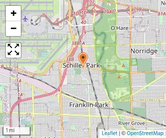 Map of St. Beatrice Elementary School
