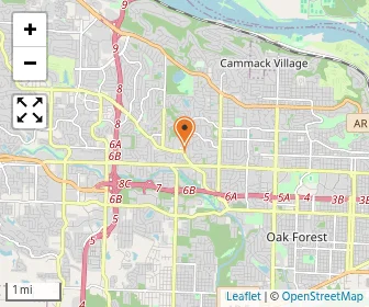 Map of Little Rock Adventist Academy