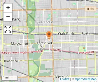 Map of Walther Lutheran Academy