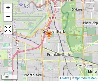 Map of St. Maria Goretti