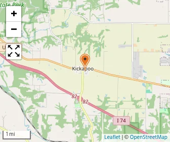 Map of St. Marys Of Kickapoo