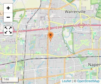 Map of High Road Of Naperville