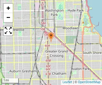 Map of Chicago Sda Elementary School