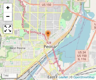 Map of Methodist Family Child Care