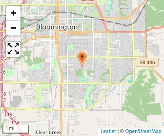 Map of Bloomington Montessori School