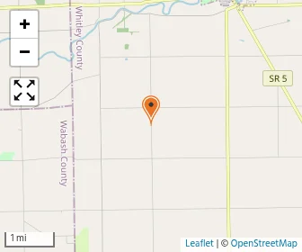 Map of Cleveland Amish School