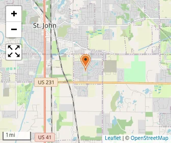 Map of Crown Point Christian School