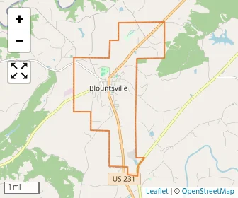 Area schools map