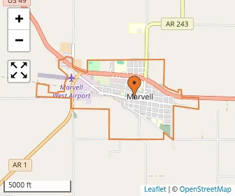 Area schools map