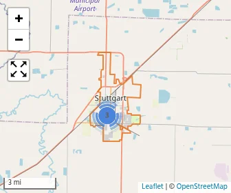 Area schools map