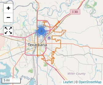 Area schools map