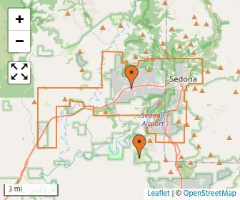 Area schools map