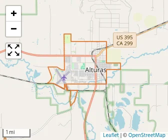 Area schools map