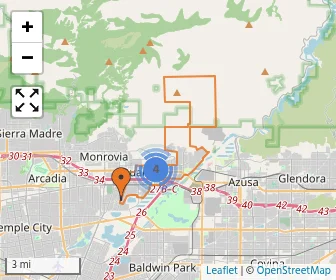 Area schools map