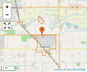 Area schools map