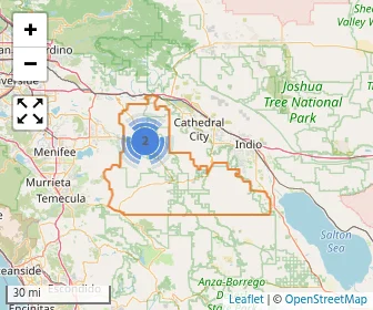 Area schools map