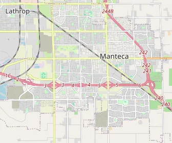 Area schools map
