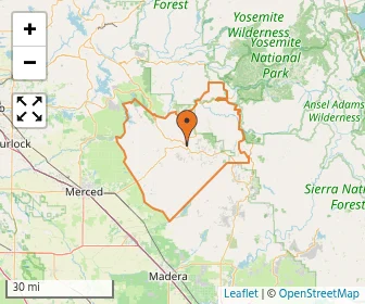 Area schools map
