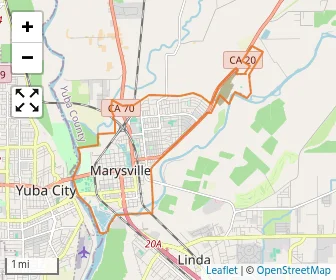 Area schools map