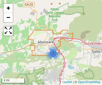 Area schools map