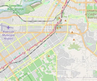Area schools map