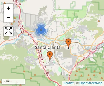 Area schools map