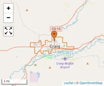 Area schools map