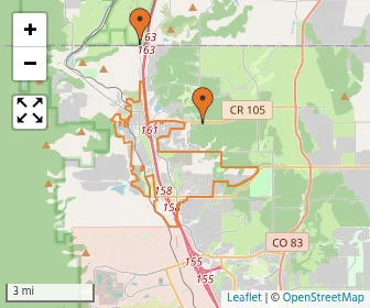 Area schools map