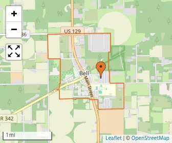 Area schools map