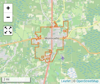 Area schools map