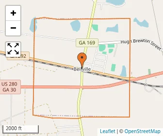 Area schools map