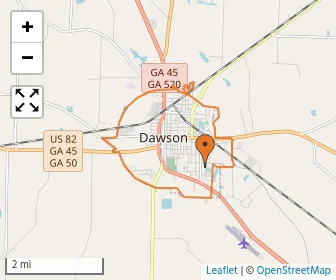 Area schools map
