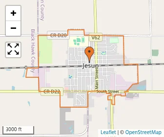 Area schools map