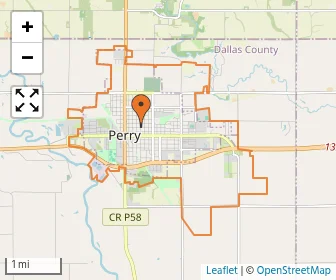 Area schools map