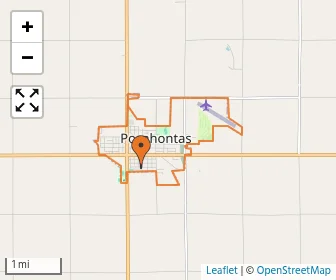 Area schools map