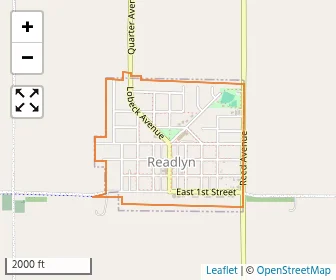 Area schools map