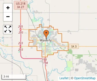 Area schools map