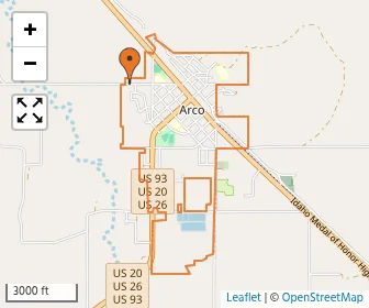 Area schools map